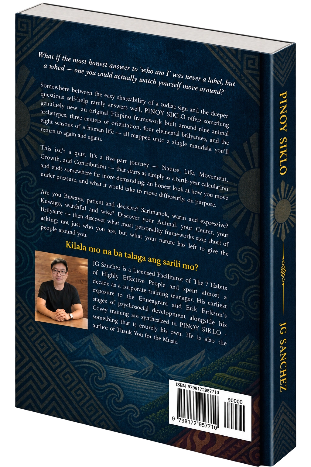 Pinoy Siklo back cover